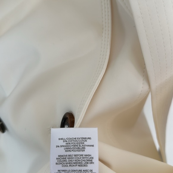 Express Trench Coat - Cream - XS - Picture 13 of 15